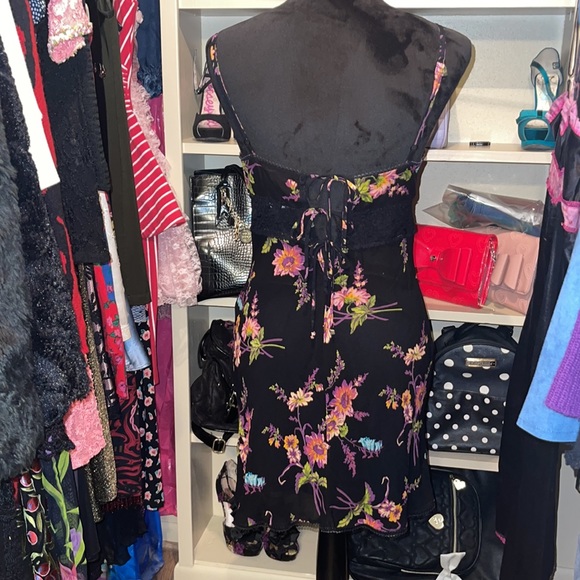 VTG Betsey Johnson Floral Dress - Picture 3 of 6